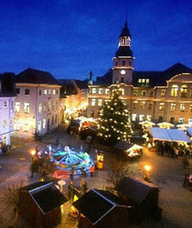 Weihnachtsmarkt in Crimmitschau 2024