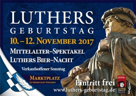 Luthers Geburtstagsfest 2024