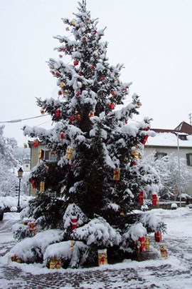 Weihnachtsmarkt Grafenau am Schloss Dätzingen 2023