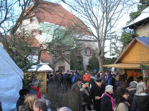 Weihnachtsmarkt auf Burg Hartenstein 2024