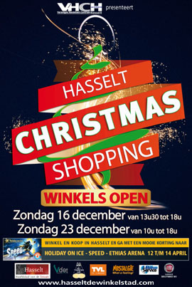 Christmas Shopping im Centrum Hasselt 2024