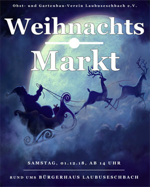 Weihnachtsmarkt in Laubuseschbach 2024