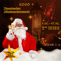 Weihnachten 2005 - Weihnachtsmarkt Auerbach