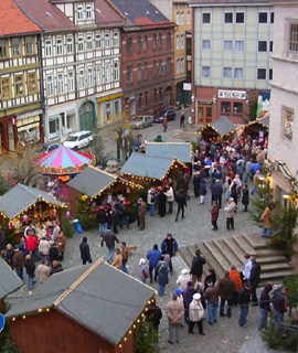 Weihnachten 2005 - Weihnachtsmarkt Blankenburg