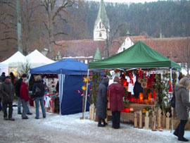 Wintermärchenmarkt im Klosterhof Blaubeuren 2021