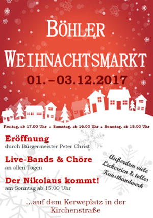 Böhler Weihnachtsmarkt 2022