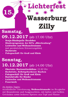 Lichterfest Wasserburg Zilly