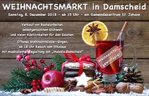 Weihnachtsmarkt in Damscheid 2021