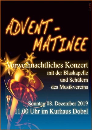 Adventsmatinee im Kurhaus Dobel 2019