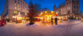 Romantischer Weihnachtsmarkt am Dresdner Schloss