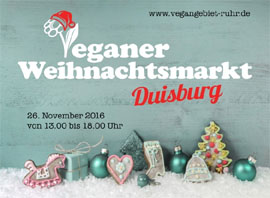 Veganer Weihnachtsmarkt Duisburg