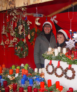Weihnachten 2005 - 10. Christkindlemarkt in Heudorf