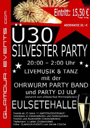 Ü30 Silvester Party in Himmelpforten