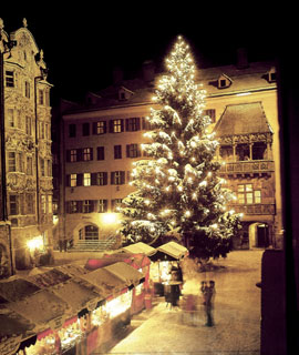 Weihnachten 2005 - Weihnachtsmarkt Innsbruck - Altstadt