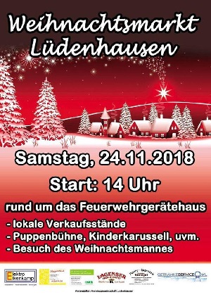Weihnachtsmarkt in Lüdenhausen 2021 abgesagt