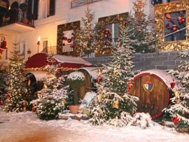 Nostalgischer Weihnachtsmarkt im Kasbachtal