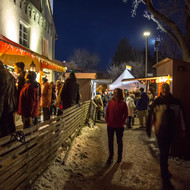 Mittelalterweihnachtsmarkt am Fünfknopfturm