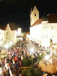 Weihnachten 2005 - Weihnachtsmarkt in Markt Indersdorf