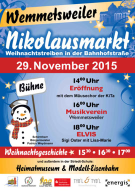 Weihnachtsmarkt Wemmetsweiler