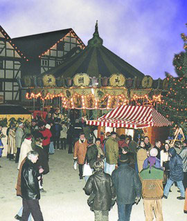 Weihnachten 2005 - Weihnachtsmarkt im Hessenpark