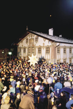 Weihnachten 2005 - Oberammergauer Sterngang