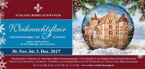 Weihnachtsflair Schloss Bodelschwingh 2021 abgesagt
