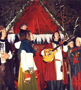 Weihnachten 2005 - Weihnachtsmarkt auf der Leuchtenburg