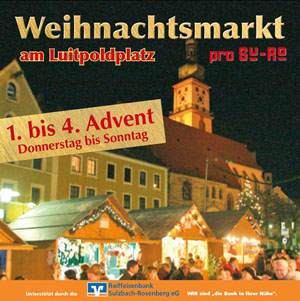 Weihnachtsmärkte in Sulzbach-Rosenberg