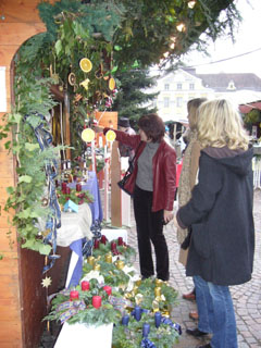 Weihnachten 2005 - Weihnachtsmarkt Tettnang