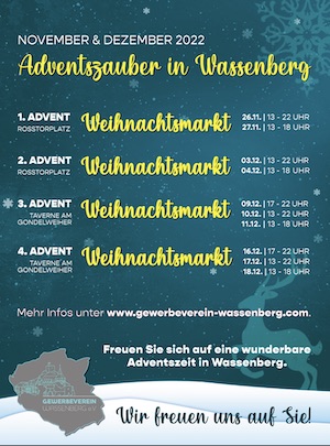 Weihnachtsmarkt in Wassenberg 2021 abgesagt