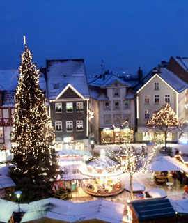 Weihnachten 2005 - Weihnachtsmarkt Bad Hersfeld