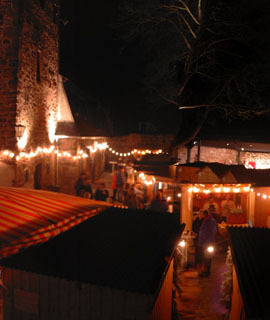 Weihnachtsmarkt in der Burg Bad Vilbel