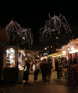 Berner Weihnachtsmarkt auf dem Waisenhausplatz