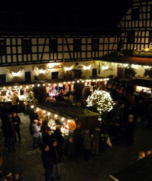 Romantischer Weihnachtsmarkt in Hermsdorf