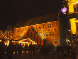 Weihnachtsmarkt in Mulhouse