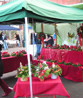 Weihnachtsmarkt in Weingarten (Baden)