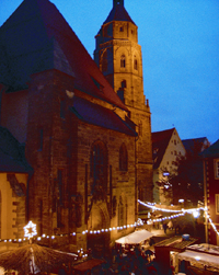 Weihnachten 2005 - Weihnachtsmarkt Weißenburg