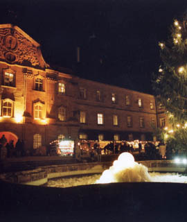 Weihnachten 2005 - Weihnachtsmarkt auf Schloss Tambach