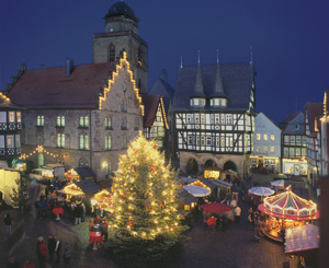 Weihnachten 2005 - Weihnachtsmarkt in Alsfeld