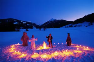 Weihnachten 2005 - Weihnachtsmarkt Altenmarkt-Zauchensee