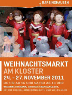 Weihnachtsmarkt am Kloster Barsinghausen