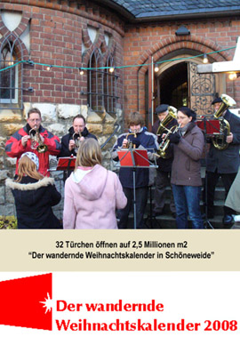 Der wandernde Weihnachtskalender 2008