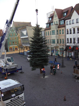 Weihnachten 2005 - Weihnachtsmarkt Bitterfeld