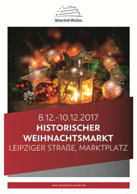 Historischer Weihnachtsmarkt in Wolfen