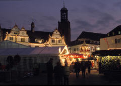 Weihnachten 2005 - Weihnachtsmarkt in Darmstadt