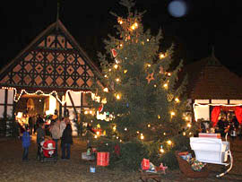 Historischer Weihnachtsmarkt im Freilichtmuseum Diesdorf