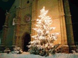 Krippenausstellung in den Gassen von St. Pauls