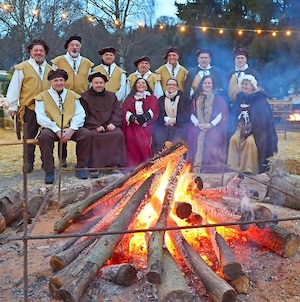 Mittelalterlicher Weihnachtsmarkt in Dirmingen