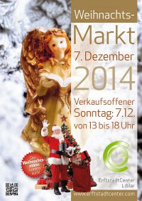 Weihnachtsmarkt im ErftstadtCenter Liblar