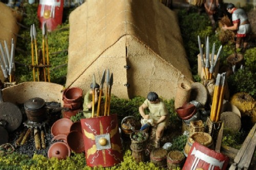 Die Römerabteilung im Colombischlössle Die Römerabteilung im Colombischlössle